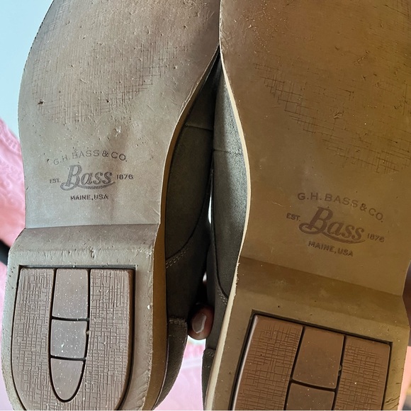 G. H. Bass Buckingham Brown Oxford Suede Leather Lace Up Shoes Men Size 13 - Picture 7 of 7